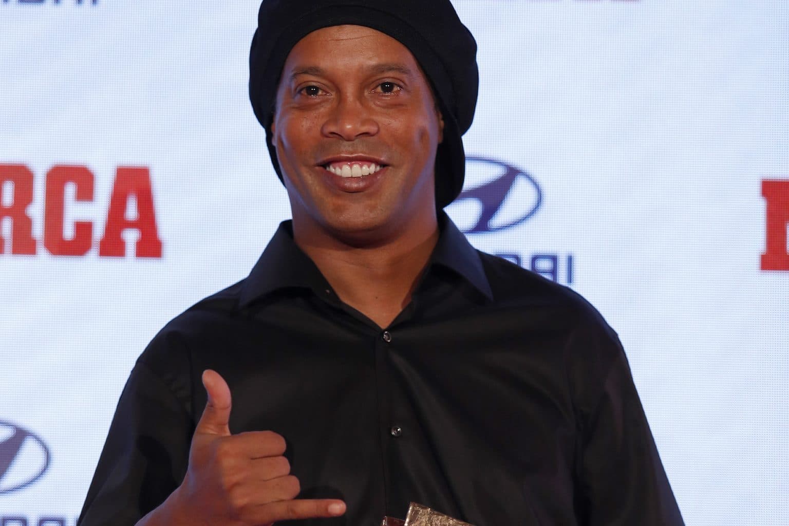 L'ancien joueur brésilien, Ronaldinho